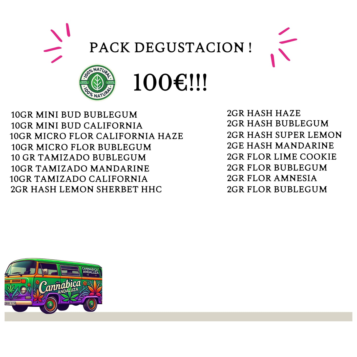 PACK DEGUSTACION !